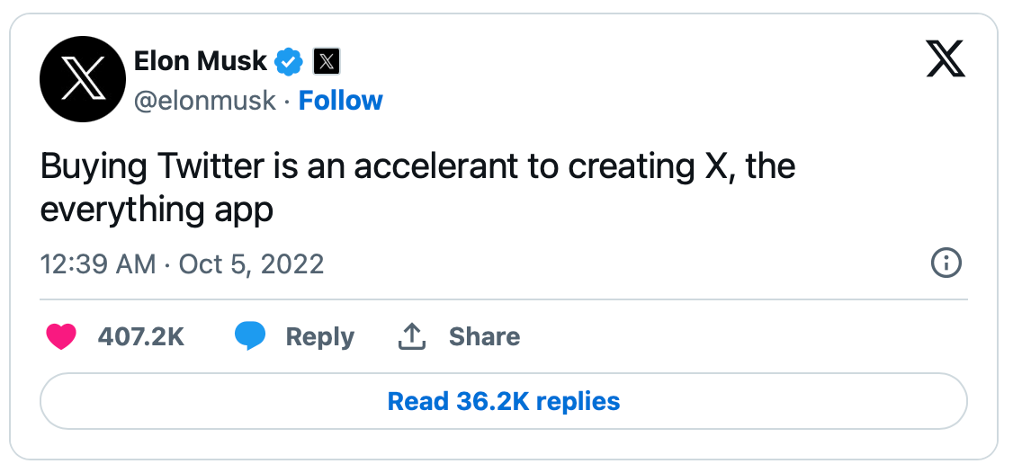 Can Elon Musk create PayPalX, the "everything app"?