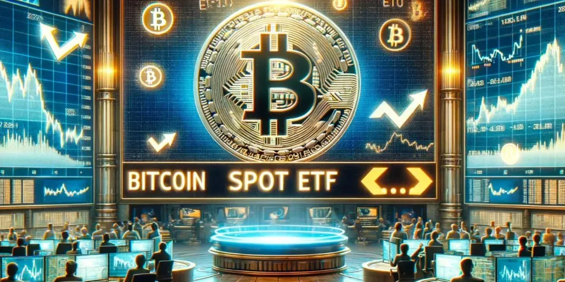 Eleven spot bitcoin ETFs surged out of the gate