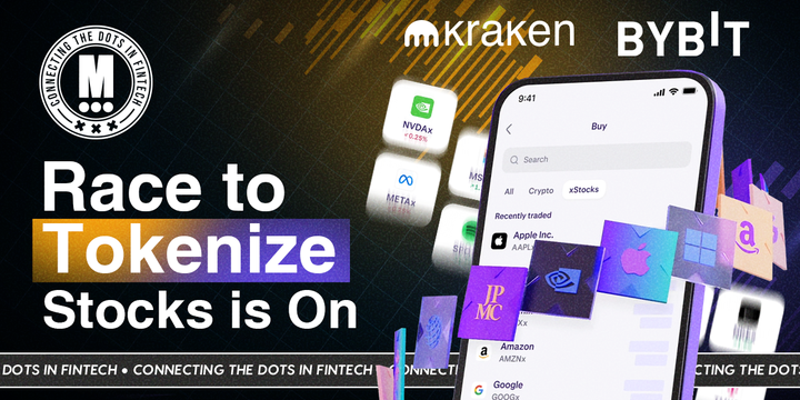 Kraken, Bybit, and Robinhood Race to Tokenize Wall Street Stocks